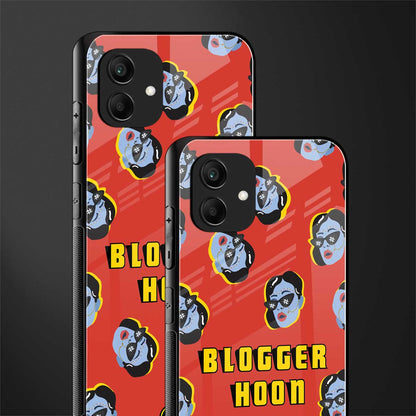 blogger hoon back phone cover | glass case for samsung galaxy a04