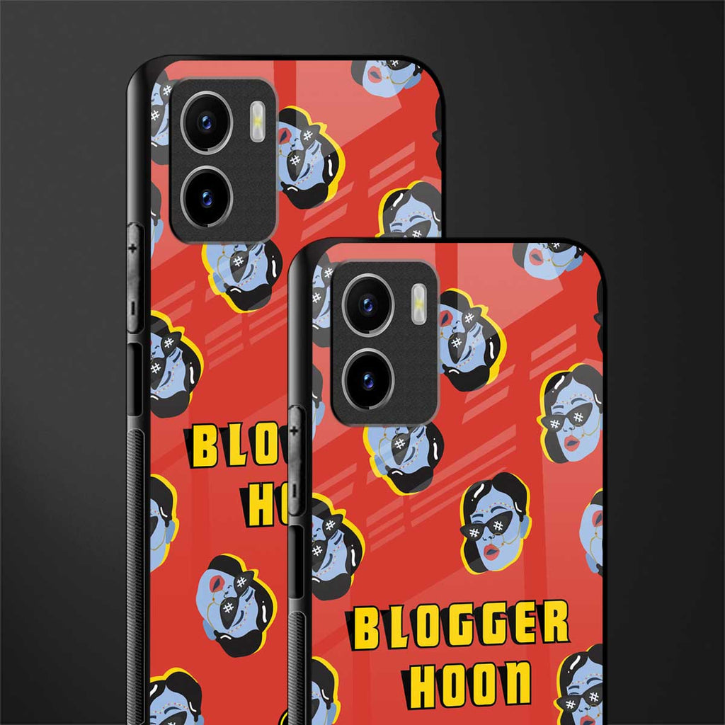 blogger hoon back phone cover | glass case for vivo y72