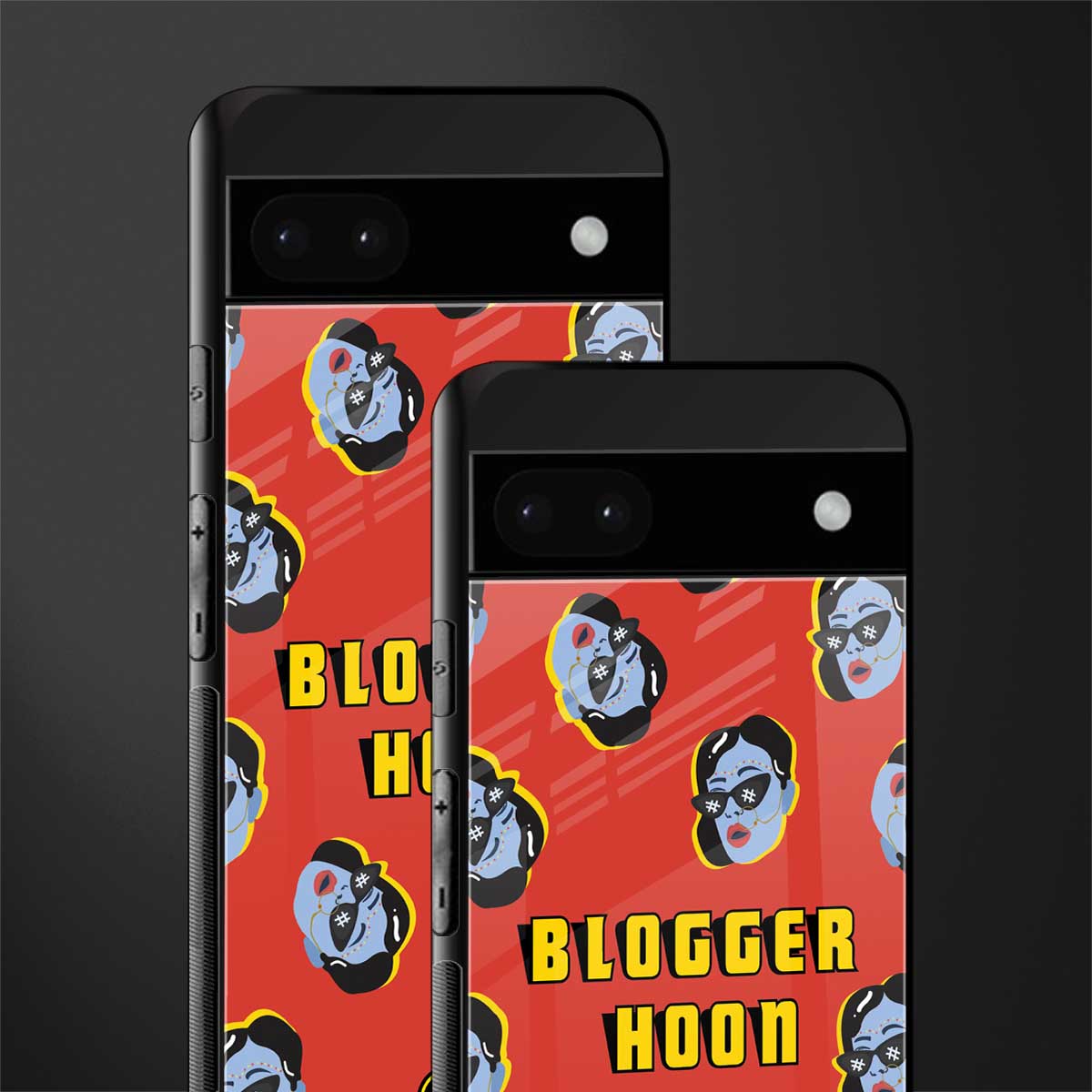 blogger hoon back phone cover | glass case for google pixel 6a