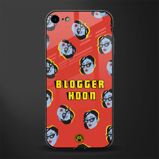 blogger hoon glass case for iphone se 2020 image
