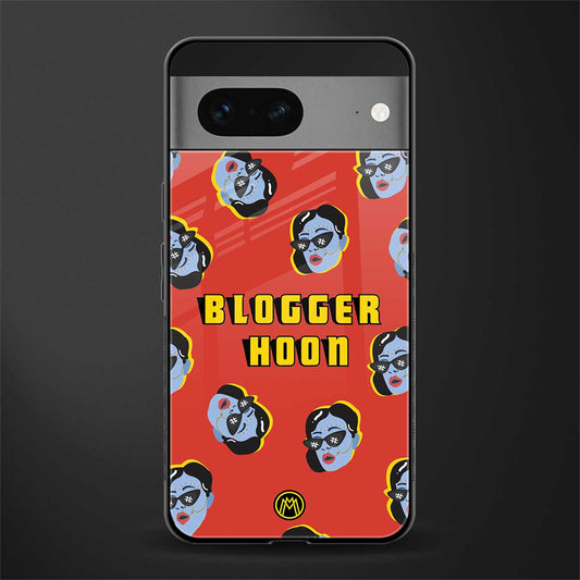 blogger hoon back phone cover | glass case for google pixel 7