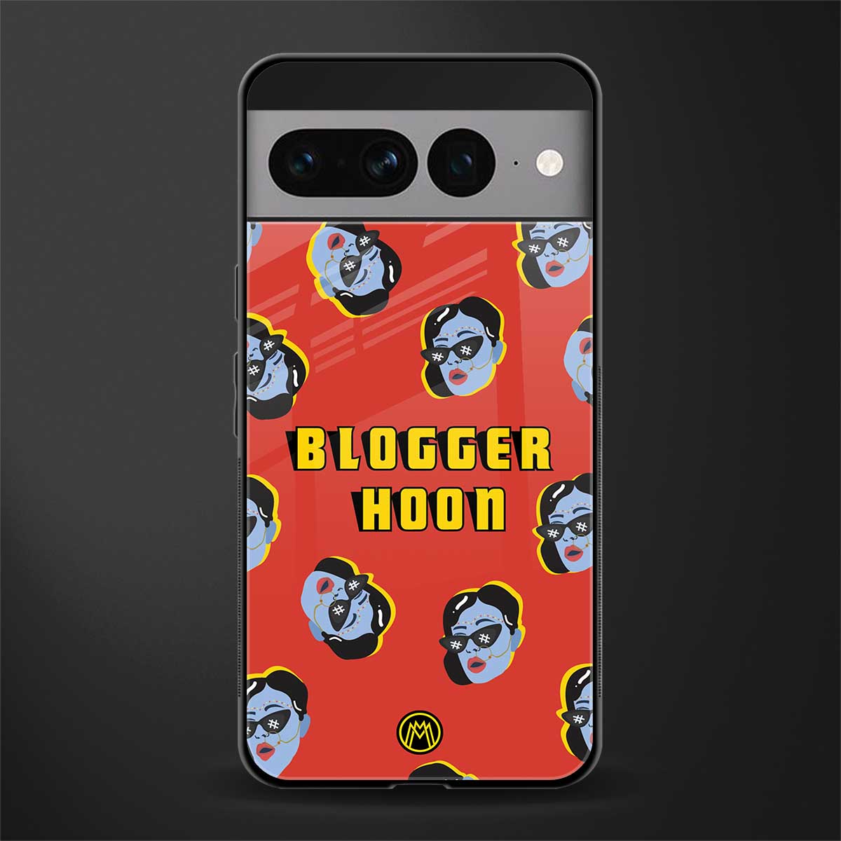 blogger hoon back phone cover | glass case for google pixel 7 pro