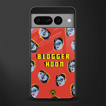 blogger hoon back phone cover | glass case for google pixel 7 pro