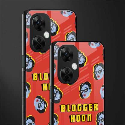 blogger hoon back phone cover | glass case for oneplus nord ce 3 lite