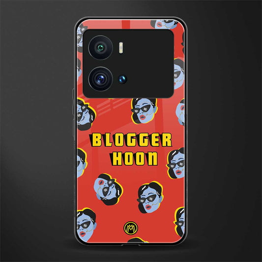 blogger hoon back phone cover | glass case for iQOO 9 Pro