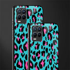 blue leopard fur glass case for realme 8 pro image-2