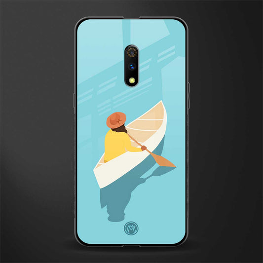 boat girl glass case for oppo k3 image