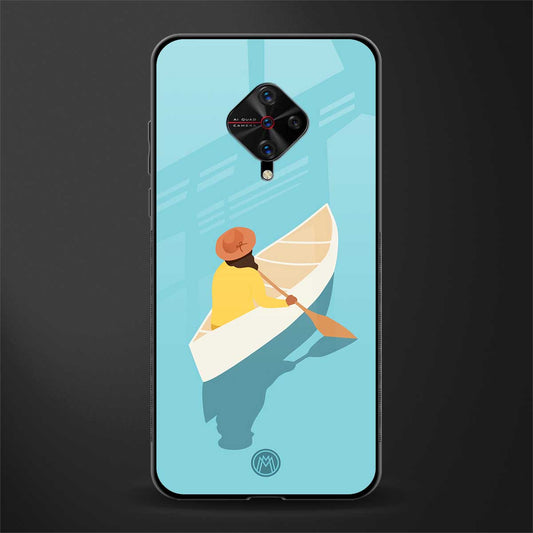 boat girl glass case for vivo s1 pro image