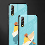 boat girl glass case for vivo z1x image-2
