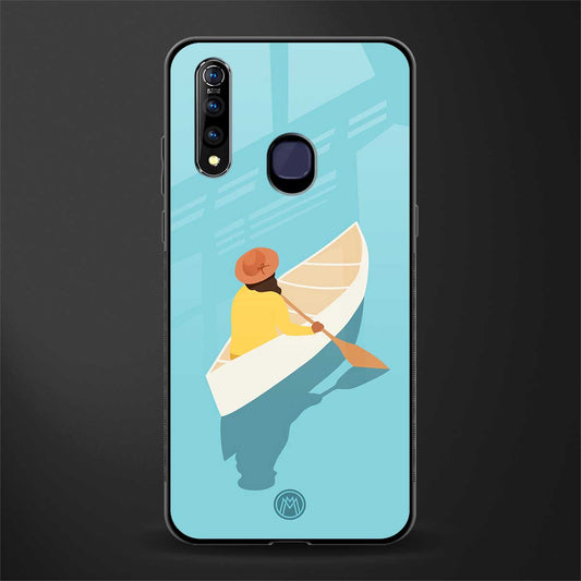 boat girl glass case for vivo z1 pro image