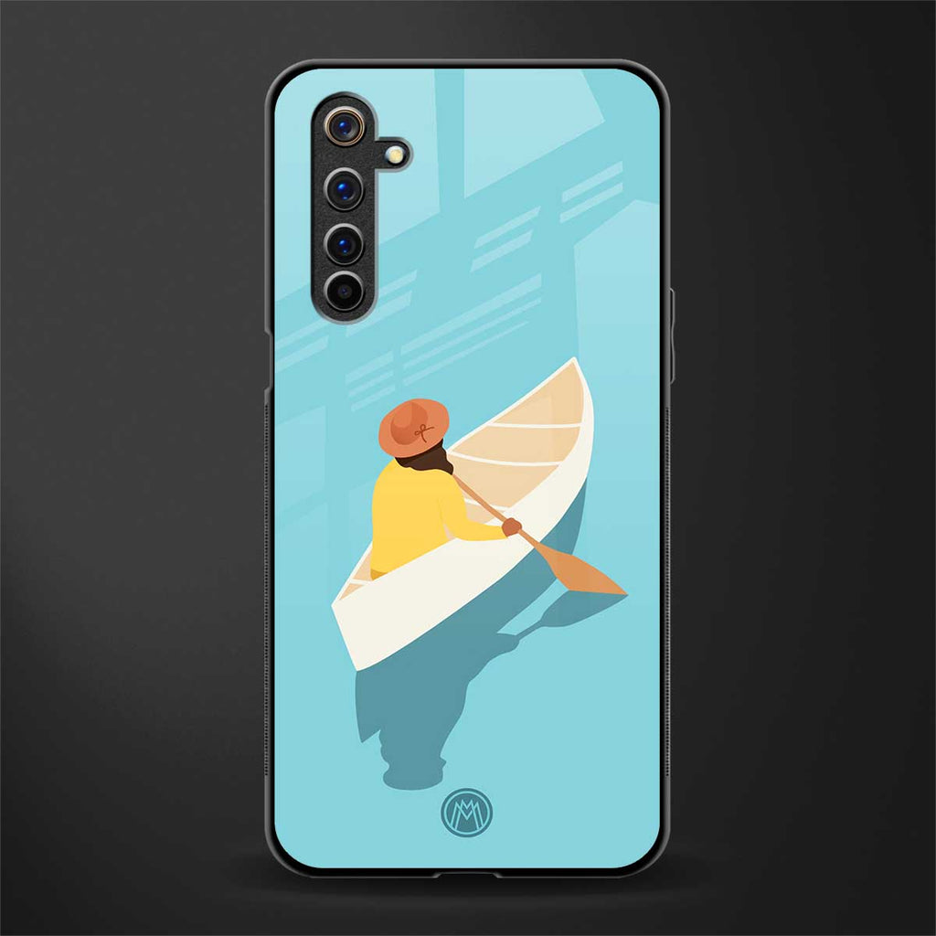 boat girl glass case for realme 6 image