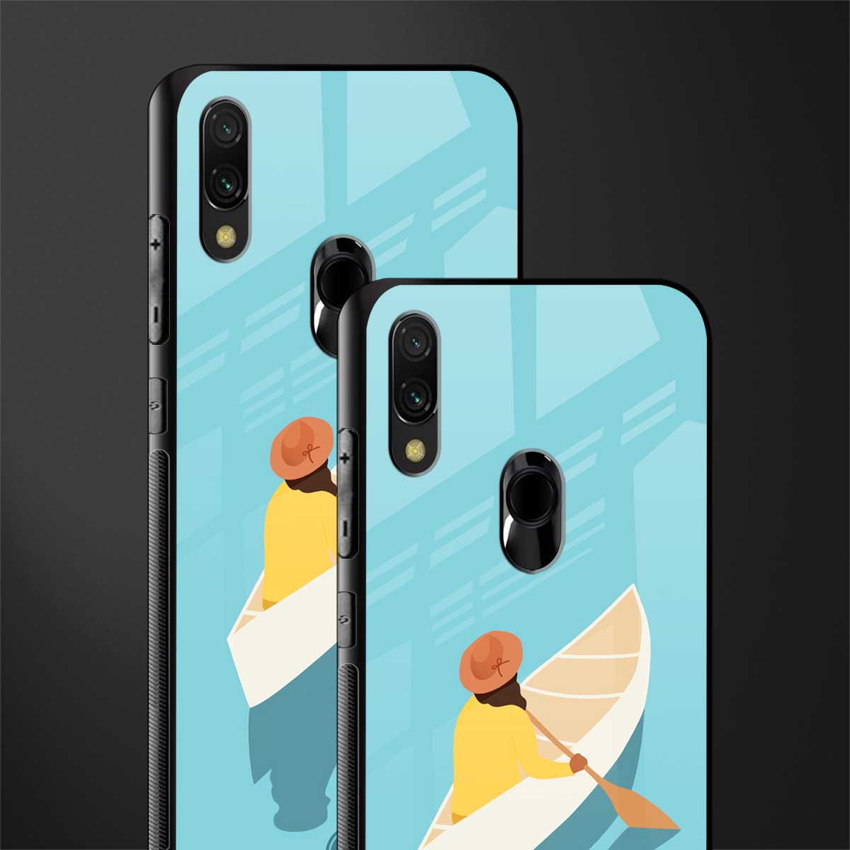 boat girl glass case for redmi y3 image-2