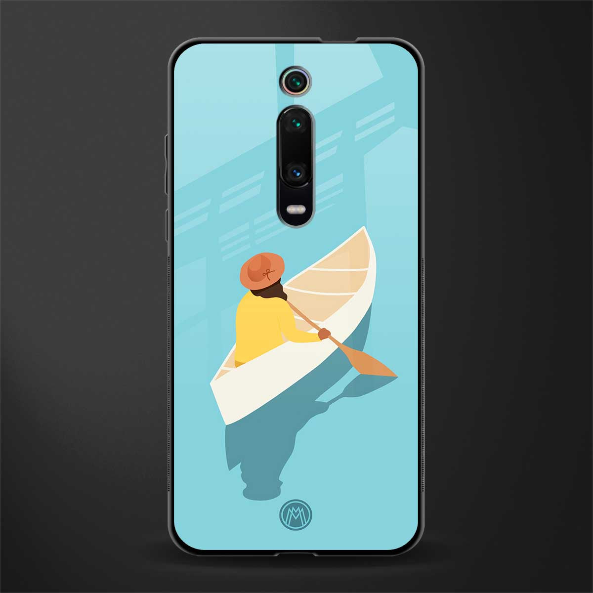 boat girl glass case for redmi k20 image