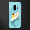 boat girl glass case for samsung galaxy s9 image