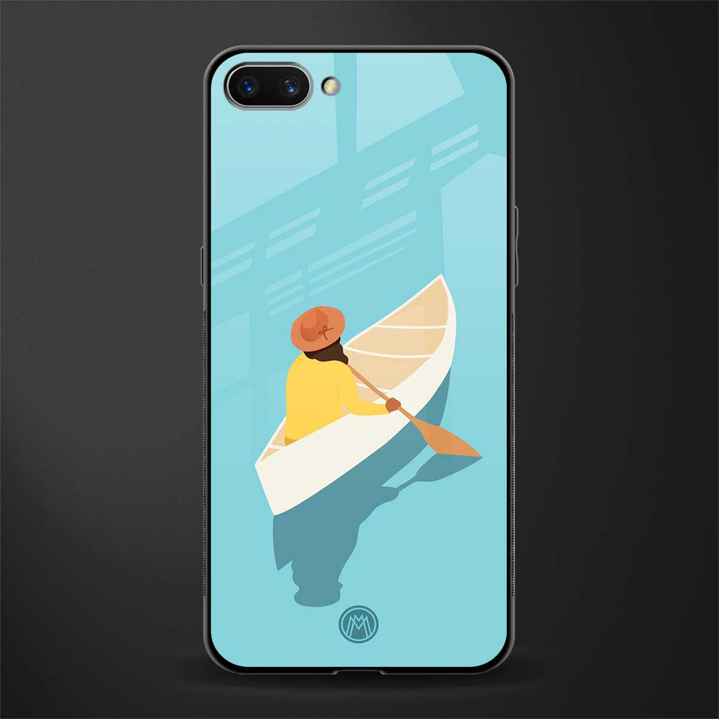 boat girl glass case for realme c1 image