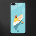 boat girl glass case for realme c1 image