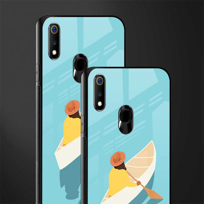 boat girl glass case for realme 3 pro image-2