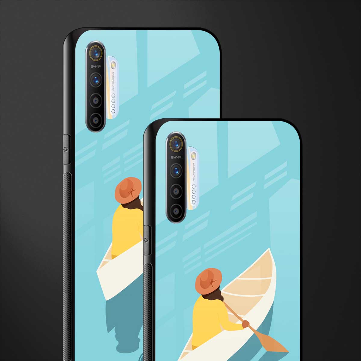 boat girl glass case for realme x2 image-2