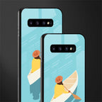 boat girl glass case for samsung galaxy s10 plus image-2