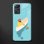 boat girl glass case for redmi note 11 image