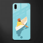boat girl glass case for vivo v11 pro image