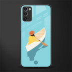 boat girl glass case for samsung note 20 image