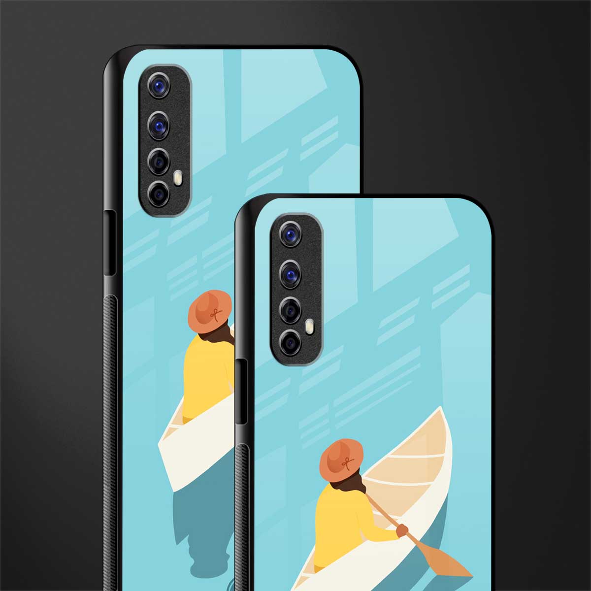 boat girl glass case for realme narzo 20 pro image-2