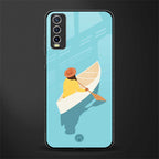 boat girl glass case for vivo y20i vivo y20t image