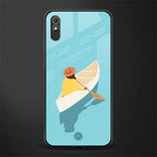 boat girl glass case for redmi 9a image