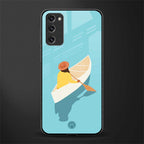 boat girl glass case for samsung galaxy s20 fe image