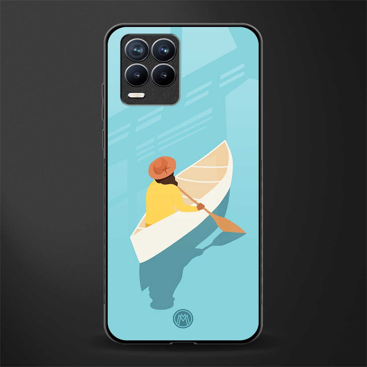 boat girl glass case for realme 8 pro image