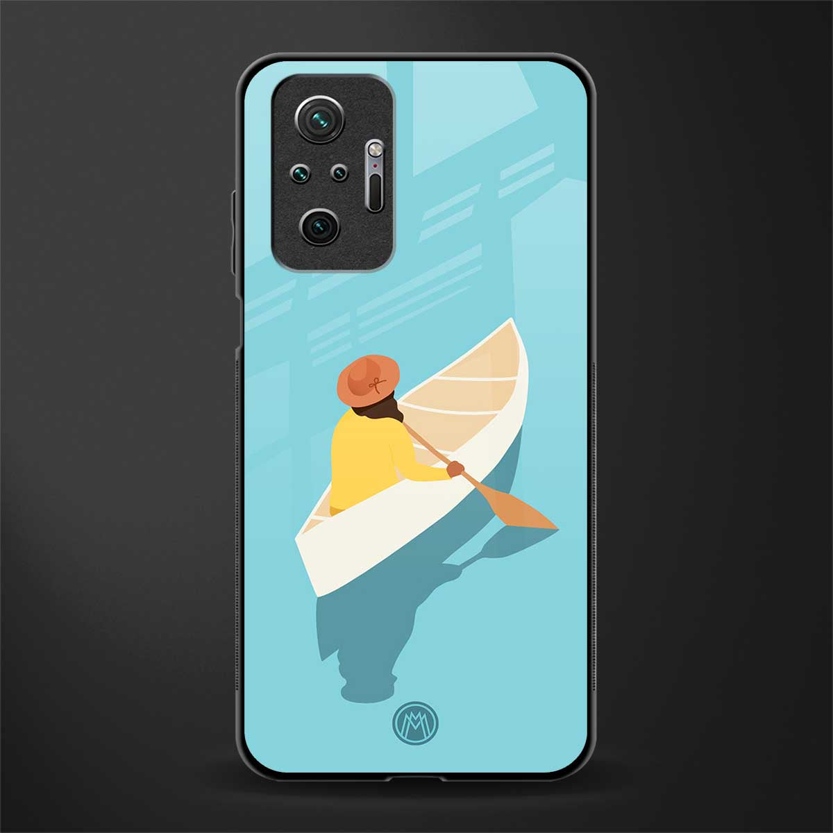boat girl glass case for redmi note 10 pro max image