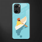 boat girl glass case for mi 11x 5g image