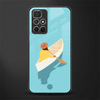 boat girl glass case for redmi 10 prime image
