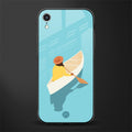 boat girl glass case for iphone xr image
