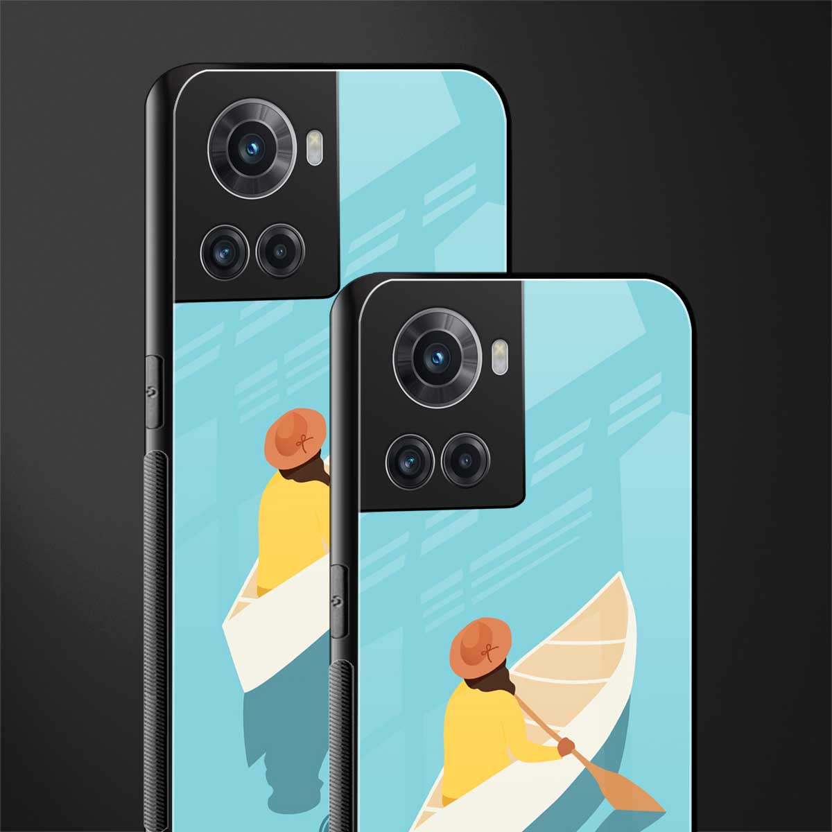 boat girl back phone cover | glass case for oneplus 10r 5g