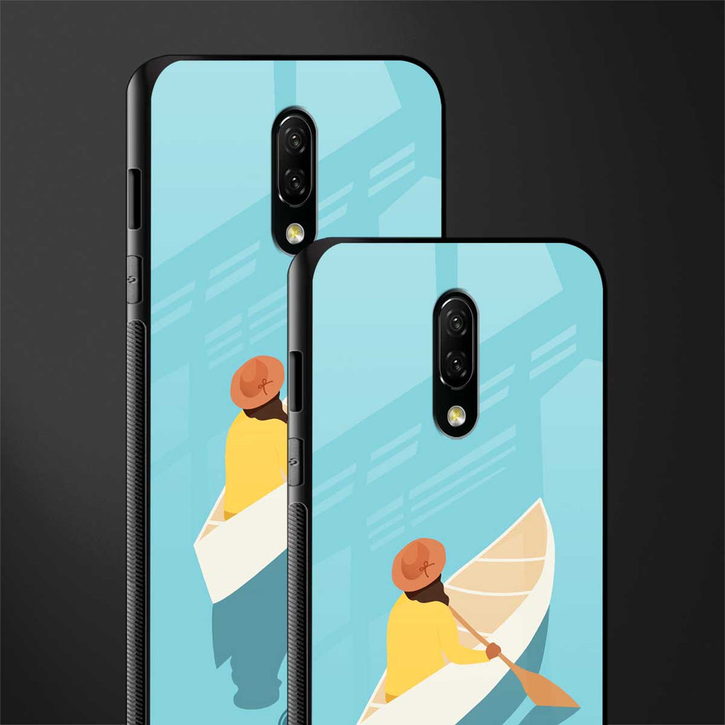 boat girl glass case for oneplus 7 image-2