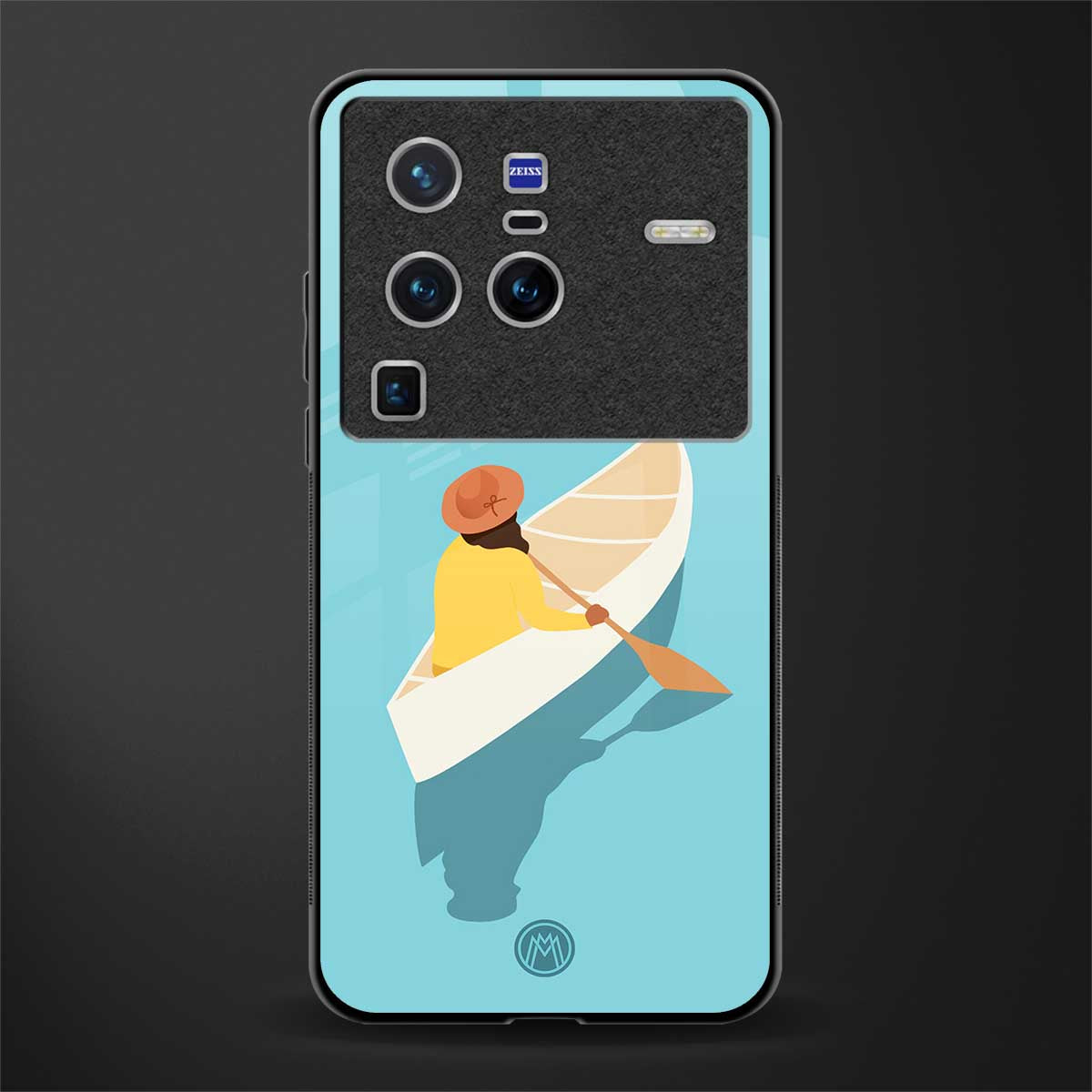 boat girl glass case for vivo x80 pro 5g image