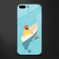 boat girl glass case for iphone 7 plus image