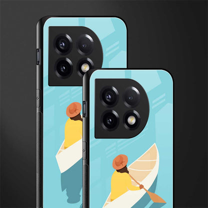 boat girl back phone cover | glass case for oneplus 11