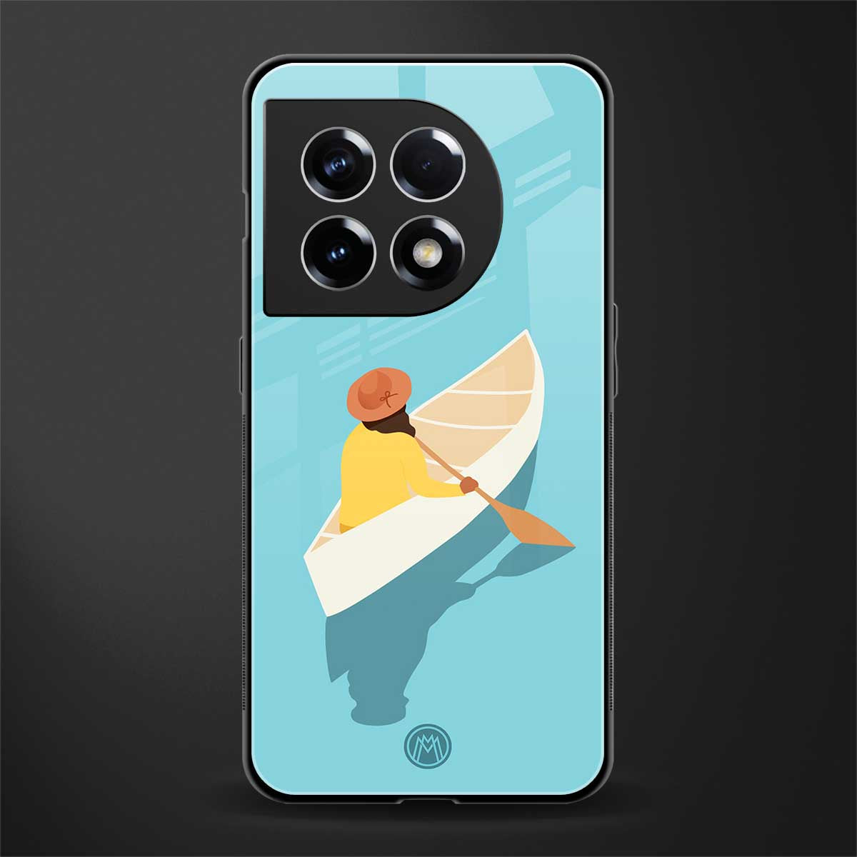 boat girl back phone cover | glass case for oneplus 11