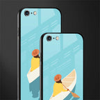 boat girl glass case for iphone 6s image-2