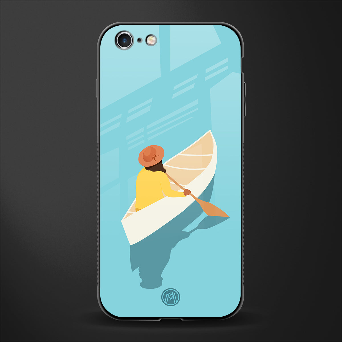 boat girl glass case for iphone 6 image