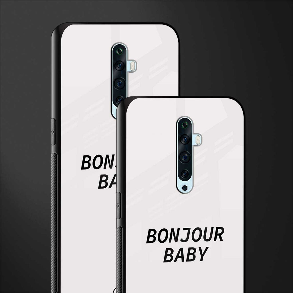 bonjour baby glass case for oppo reno 2f image-2