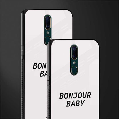 bonjour baby glass case for oppo f11 image-2