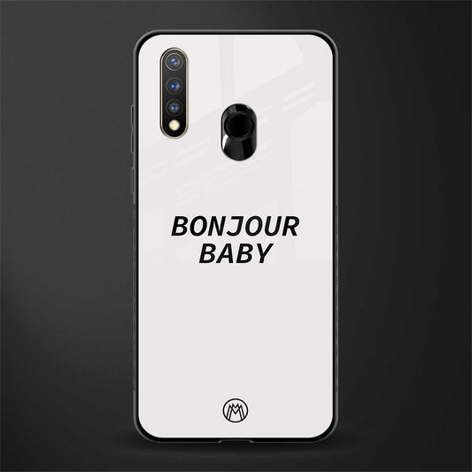 bonjour baby glass case for vivo u20 image