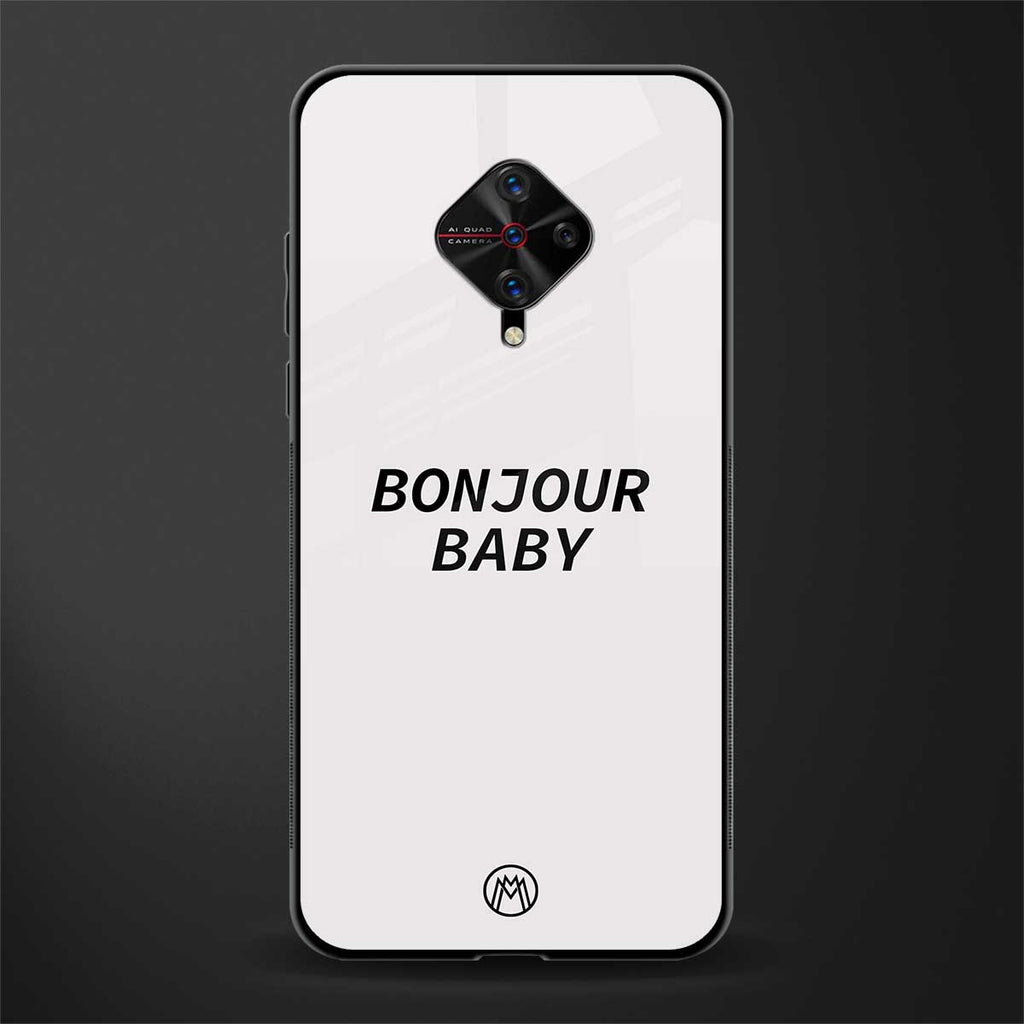 bonjour baby glass case for vivo s1 pro image