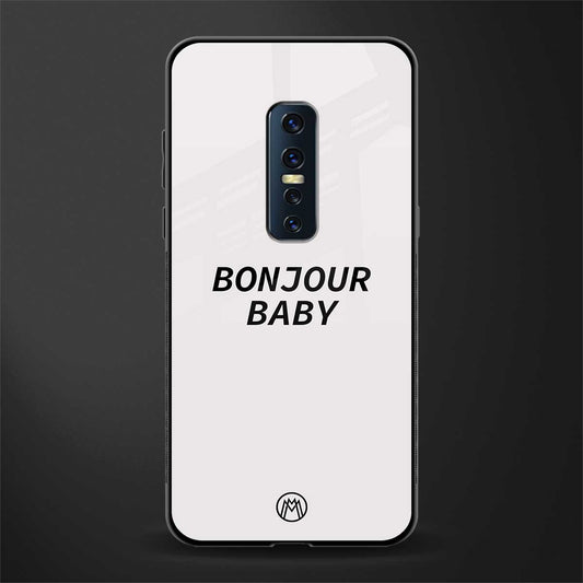 bonjour baby glass case for vivo v17 pro image