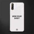 bonjour baby glass case for vivo z1x image