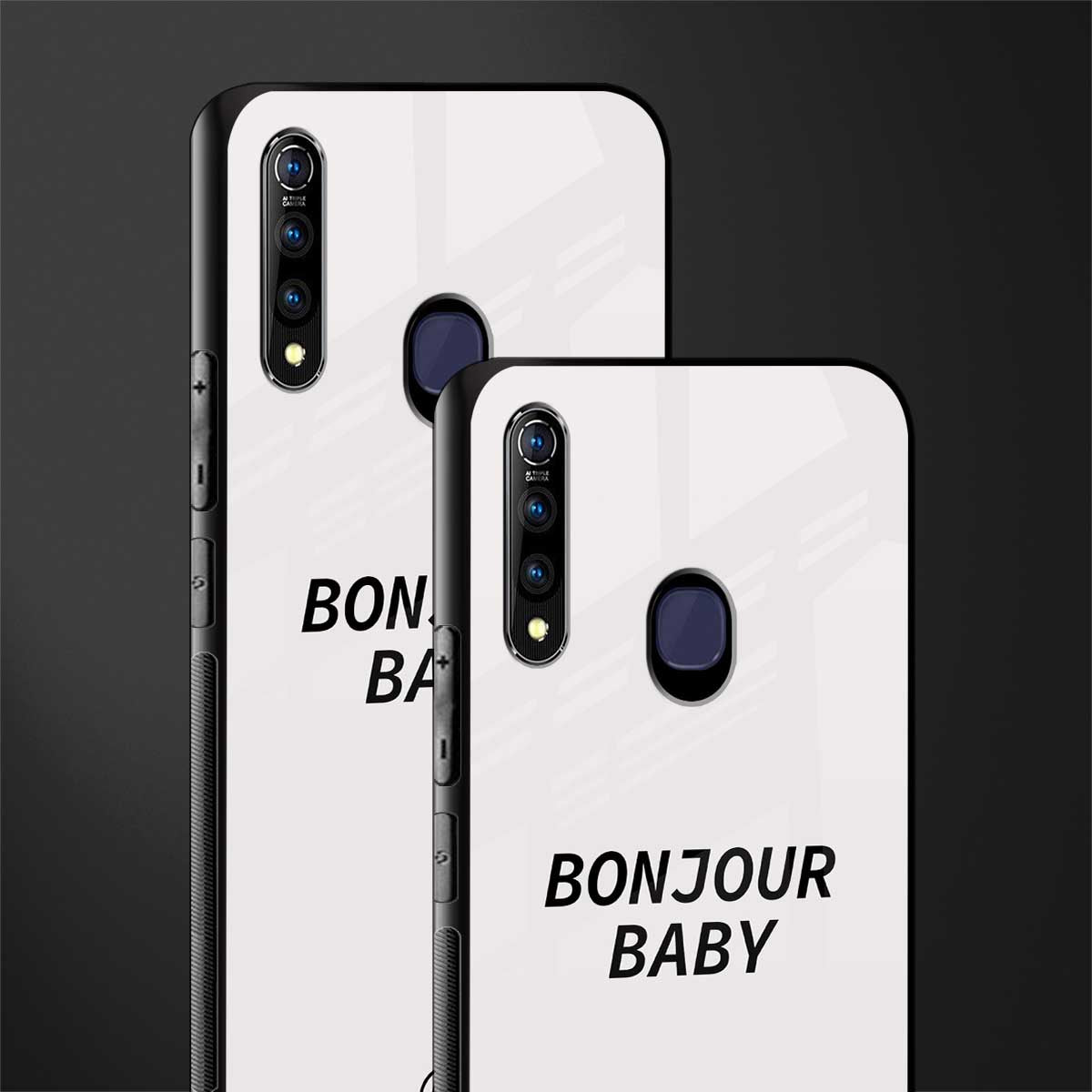 bonjour baby glass case for vivo z1 pro image-2
